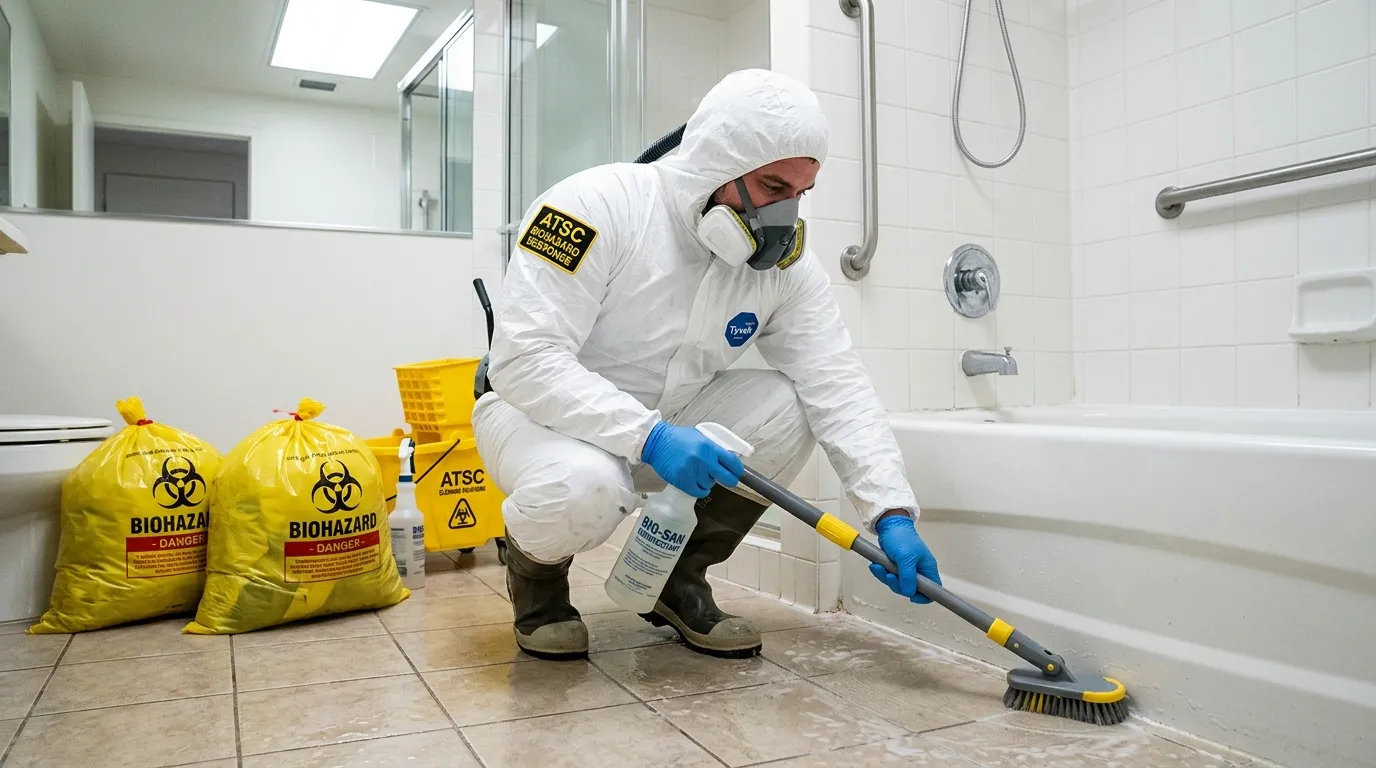 Decontamination equipment deployed for Blood Cleanup in Rocky Point